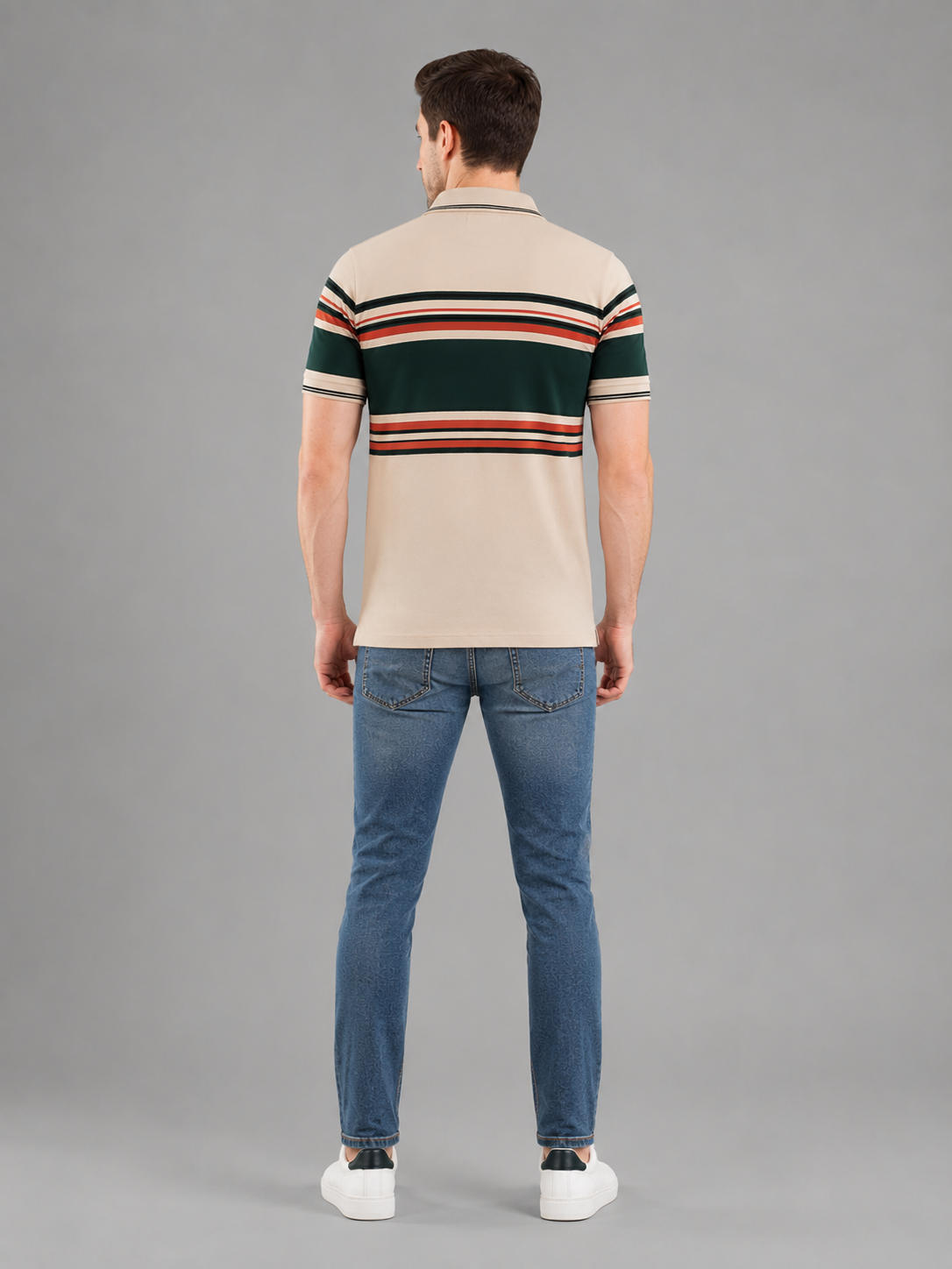 Men Premium Solid Half Sleevs Polo T-Shirt