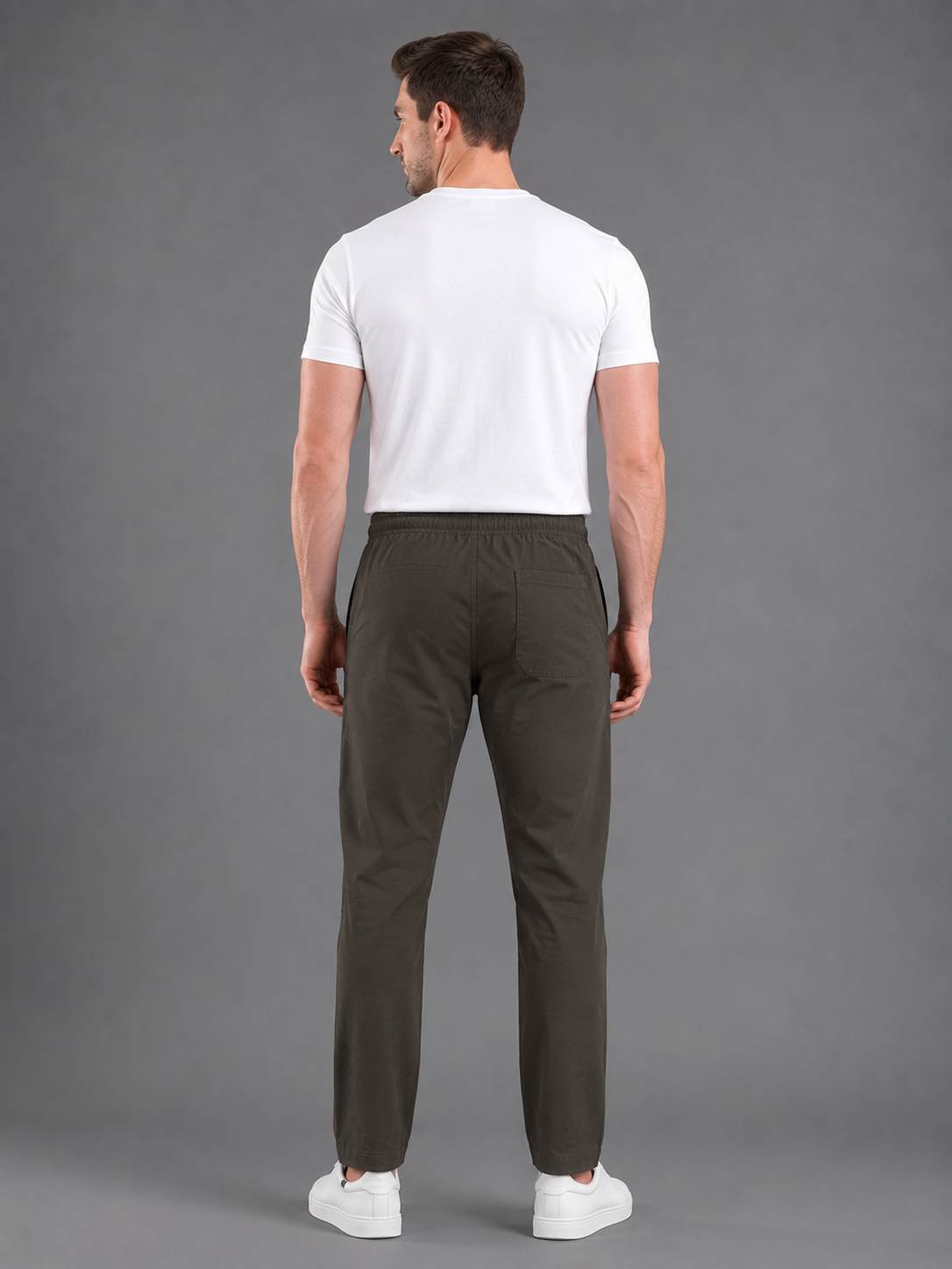 Men Cargo Cotton Lower Brown Colour