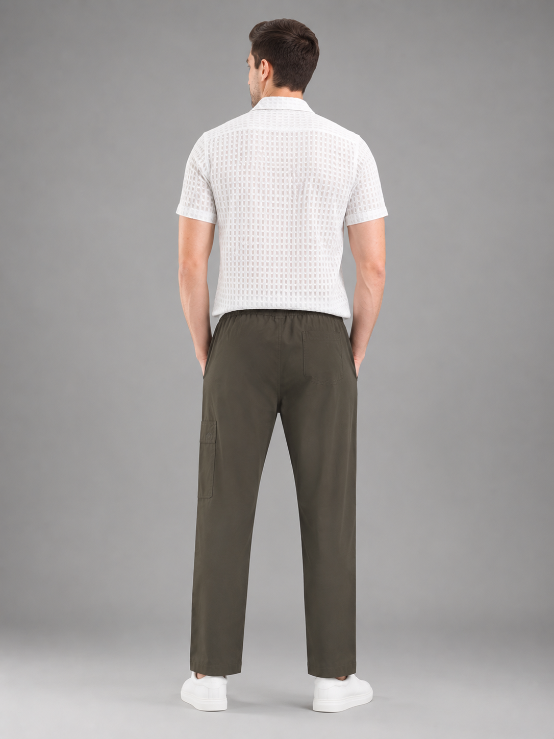Men Cargo Cotton Lower with Pockets
