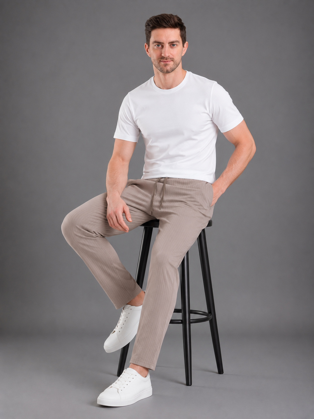 Men Premium Cotton Lower with Pockets