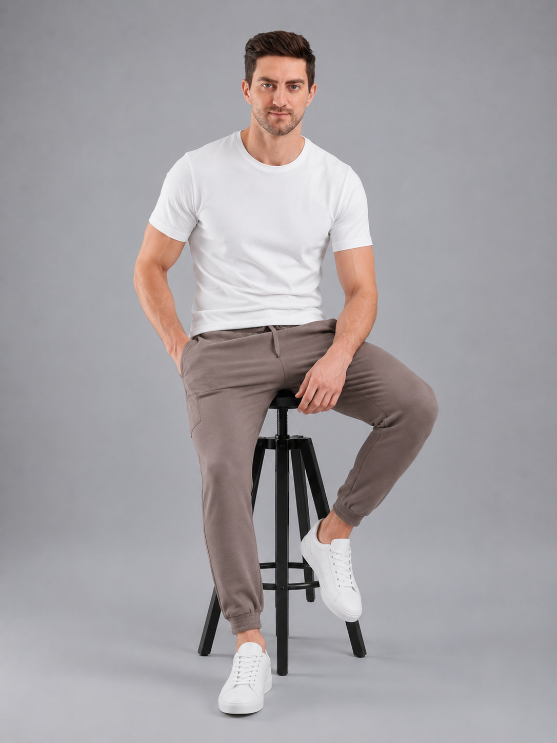 Men Premium Cotton Lower with Pockets
