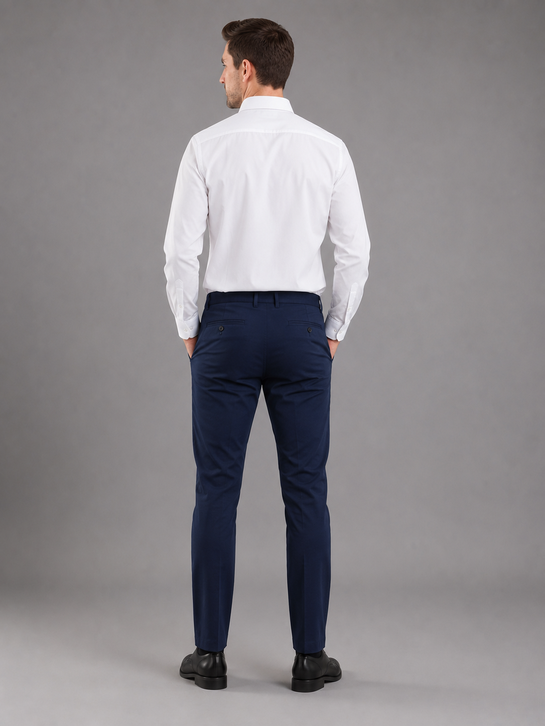 Men Premium Casual Plain Shirt Full Sleeve Regular Fit