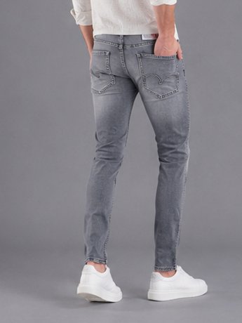 SPARKY Men | Stretch Narrow Fit | Charcoal Jeans | Premium Casual Denim