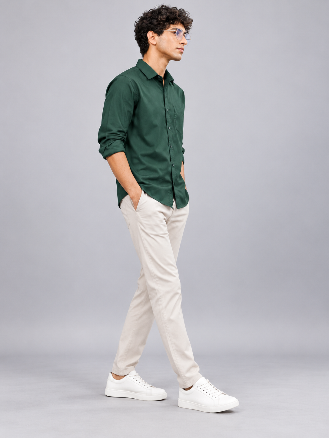 Men’s Premium Plain Casual Shirt