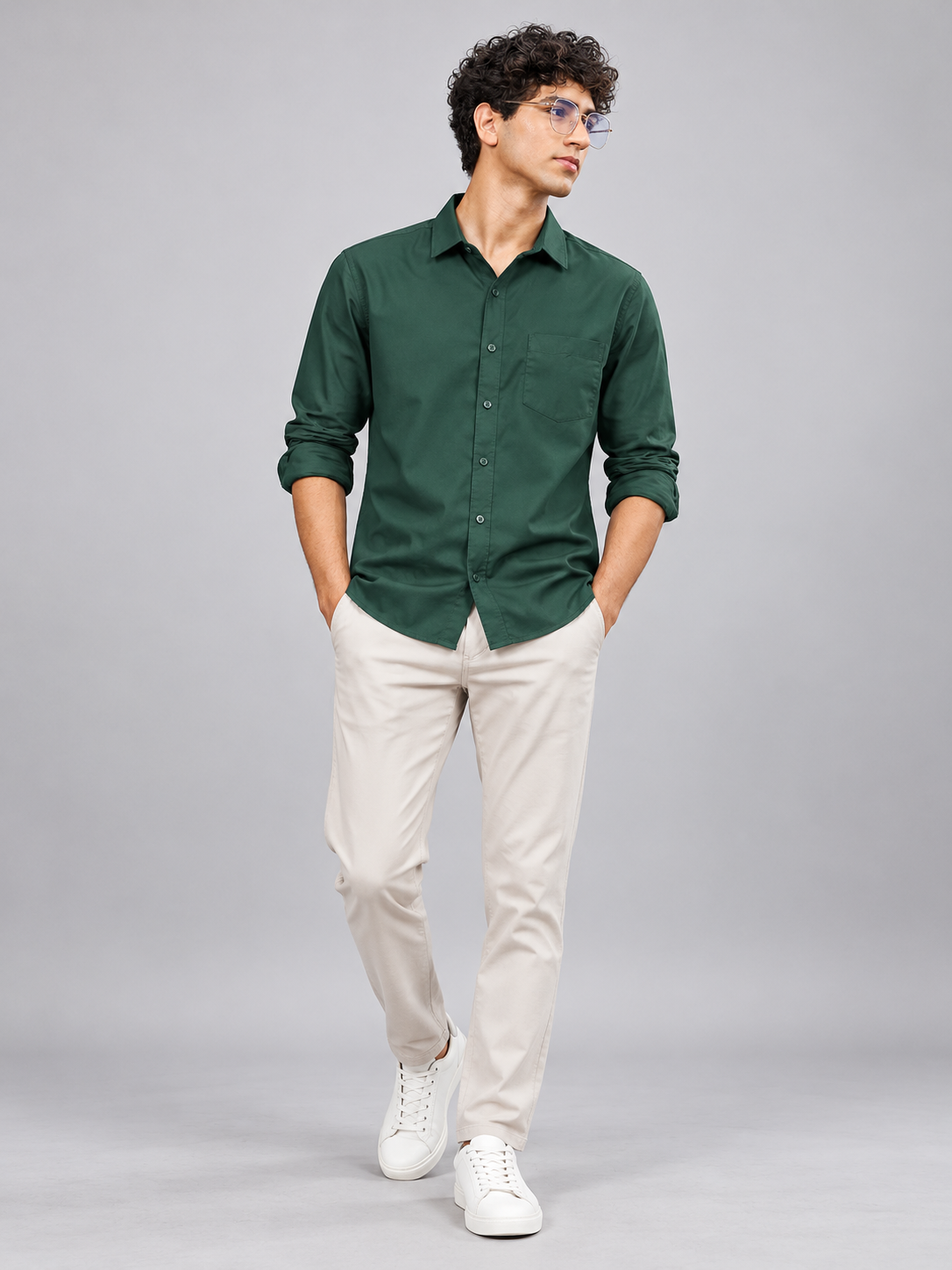 Men’s Premium Plain Casual Shirt