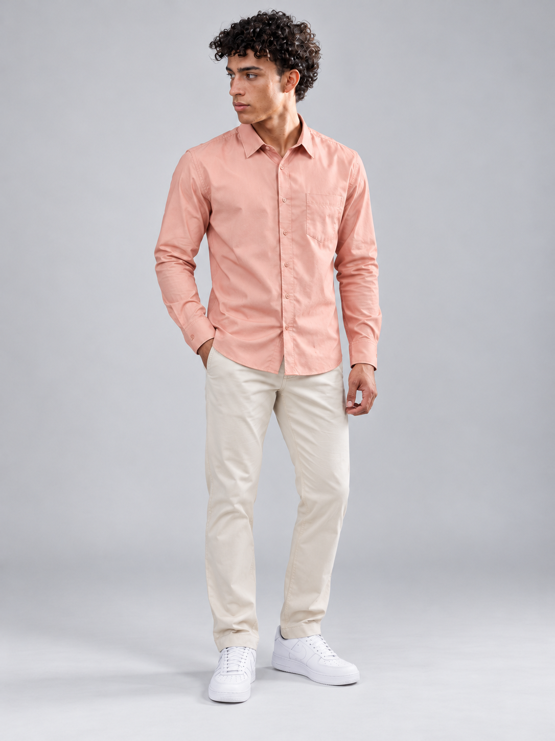 Men’s Premium Plain Casual Shirt
