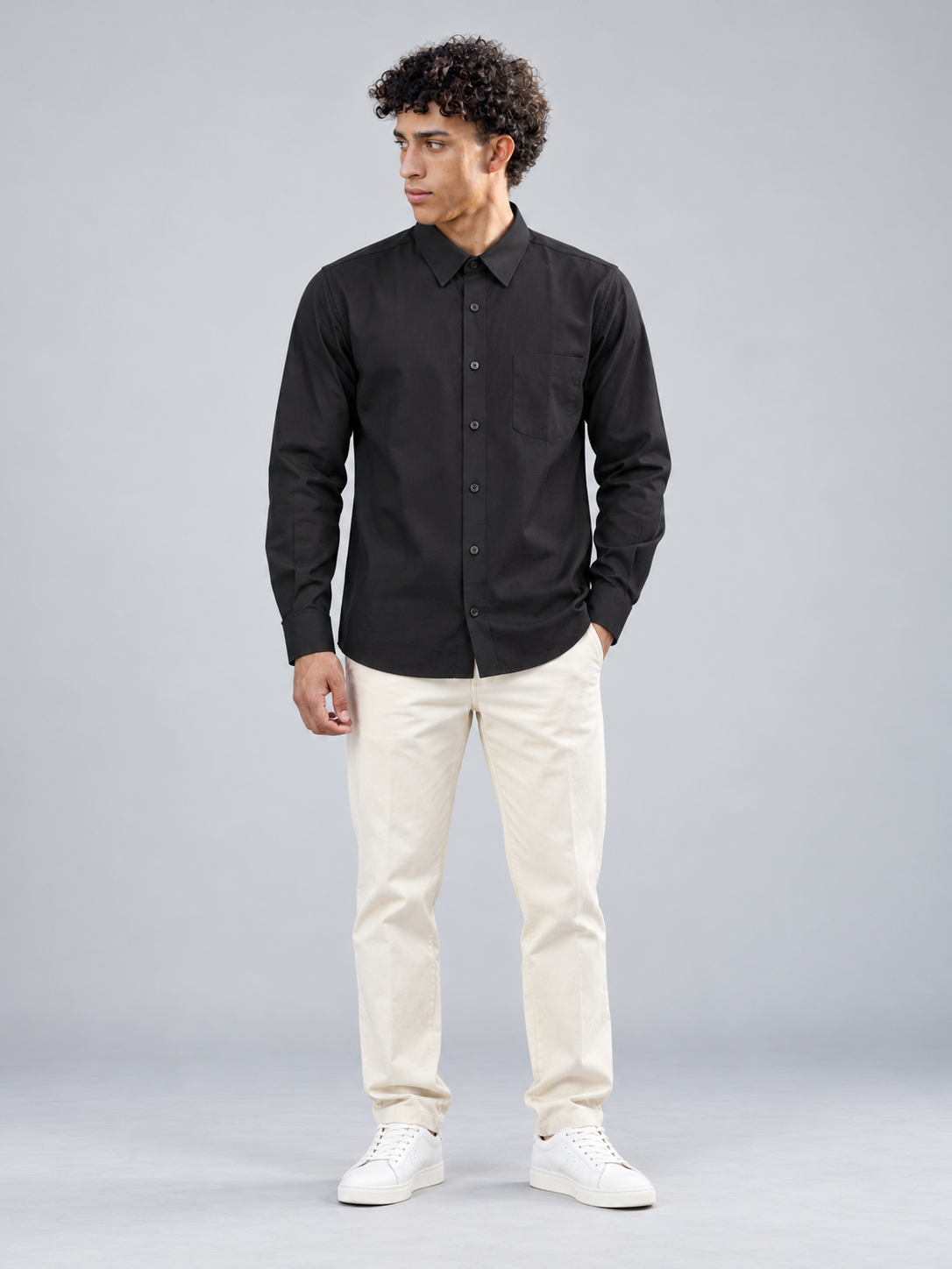 Men’s Premium Plain Casual Shirt