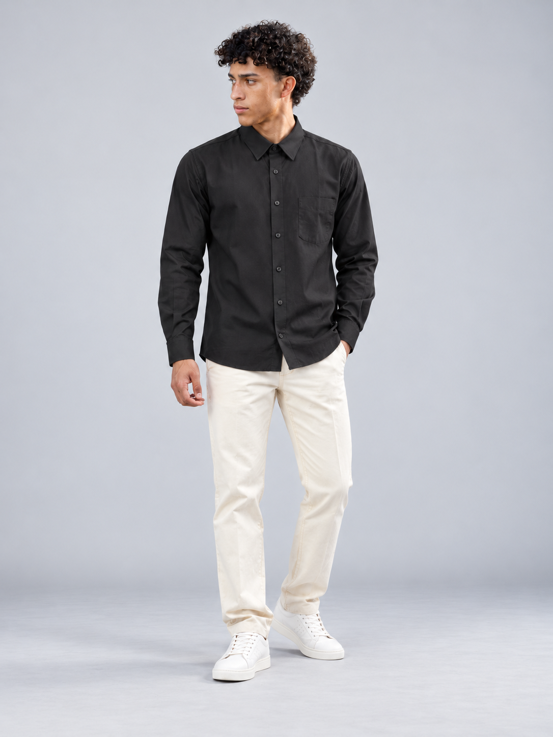 Men’s Premium Plain Casual Shirt