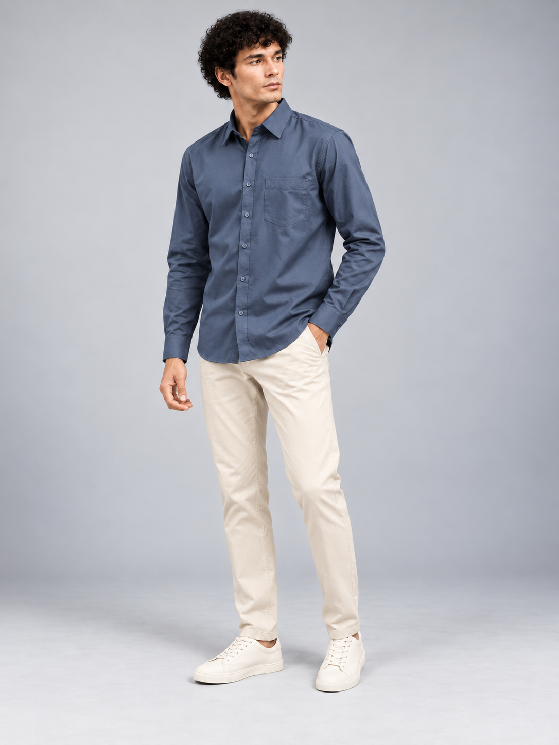 Men’s Premium Plain Casual Shirt