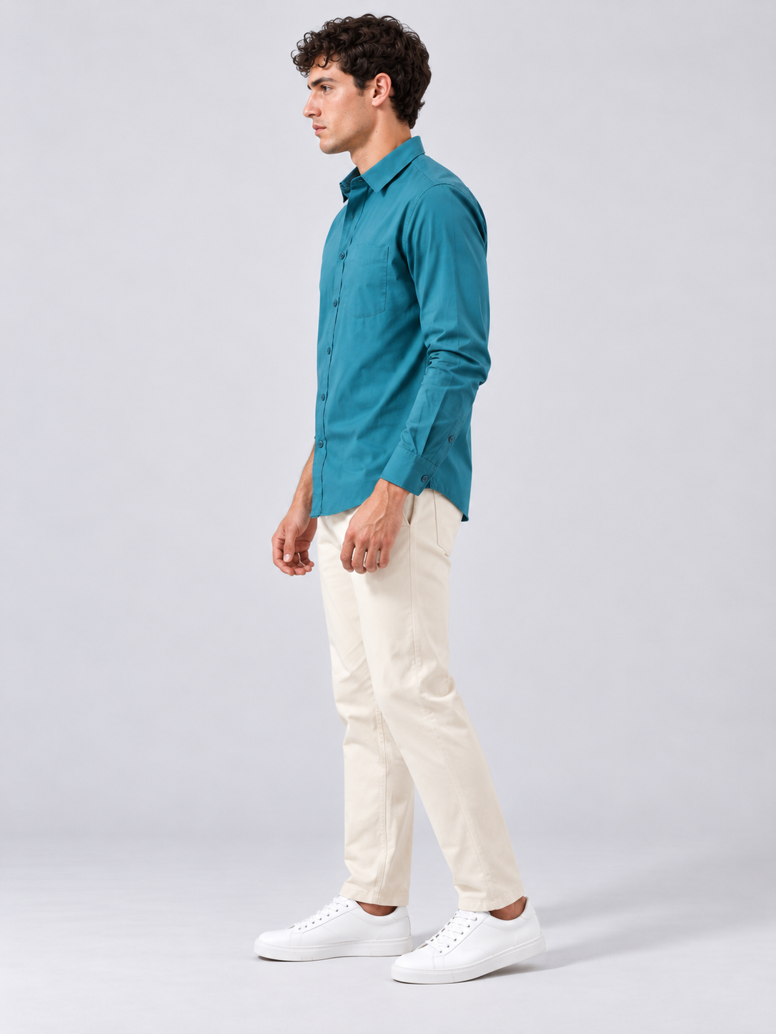Men’s Premium Plain Casual Shirt