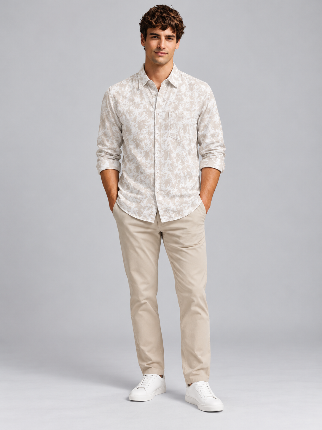 Men’s Premium Printed Casual Shirt