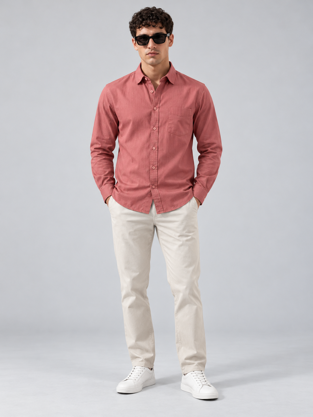 Men’s Premium Plain Casual Shirt