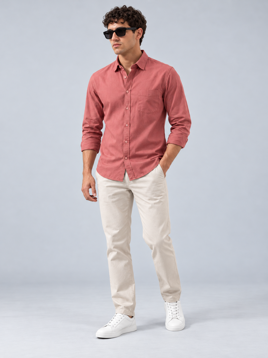 Men’s Premium Plain Casual Shirt