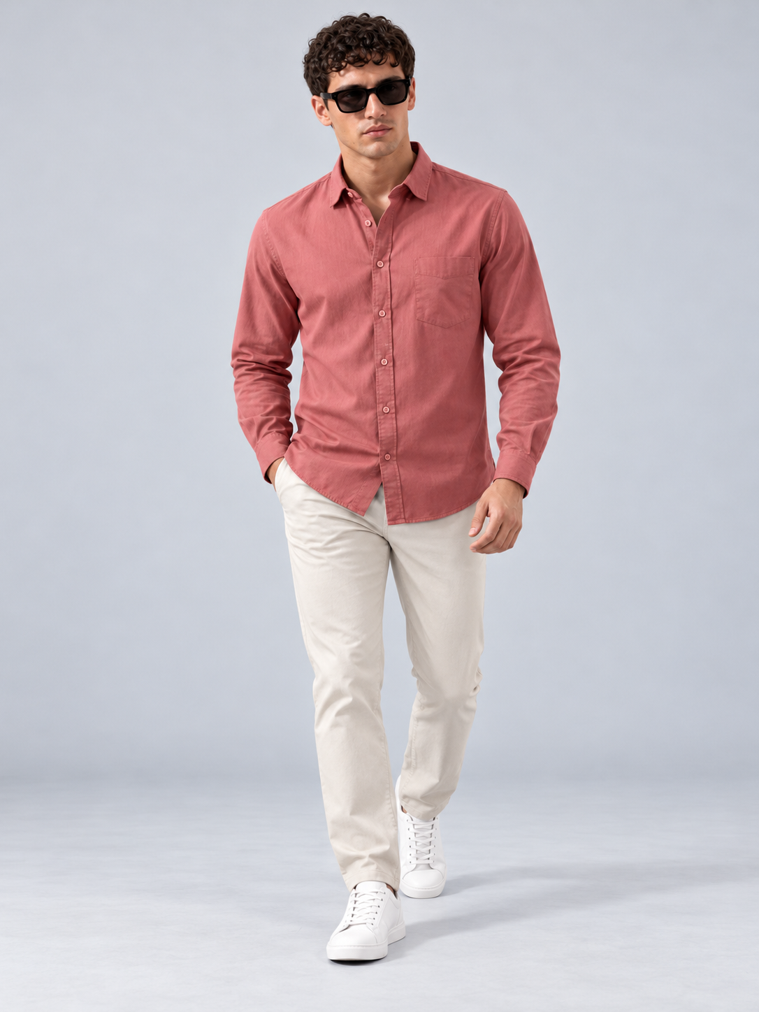 Men’s Premium Plain Casual Shirt
