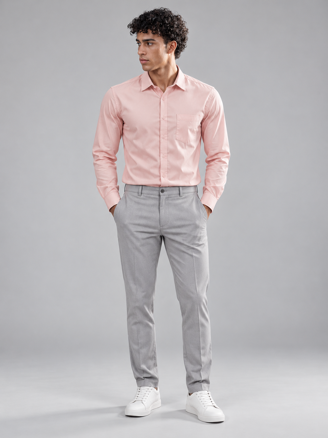 Men’s Premium Satin Formal Shirt
