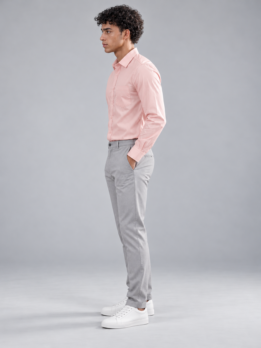 Men’s Premium Satin Formal Shirt