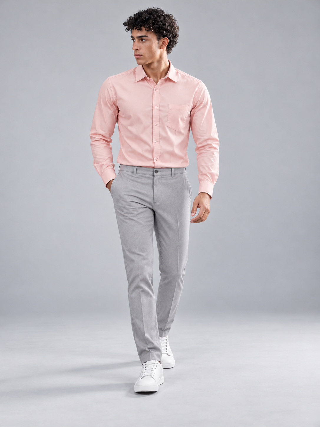 Men’s Premium Satin Formal Shirt