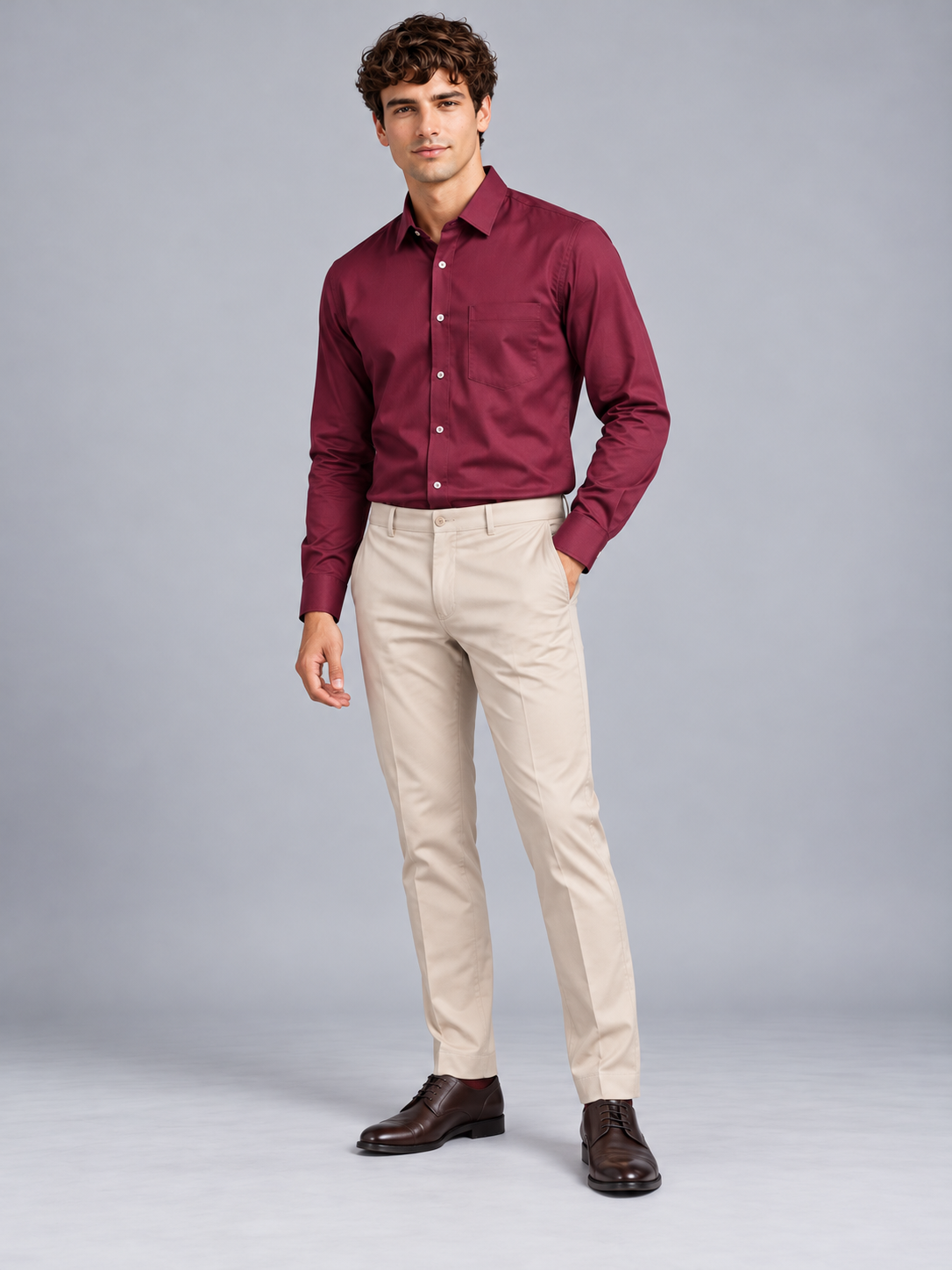 Men’s Premium Plain Formal Shirt