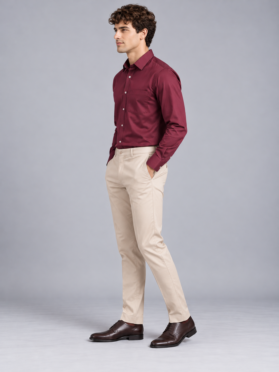 Men’s Premium Plain Formal Shirt