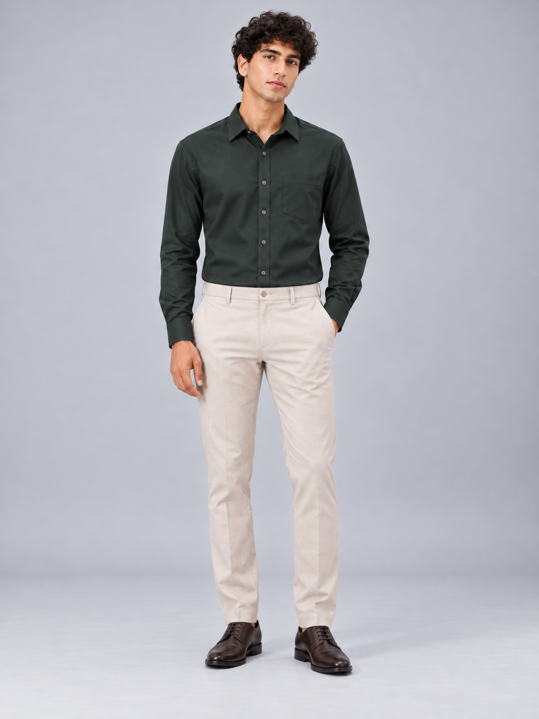 Men’s Premium Plain Formal Shirt