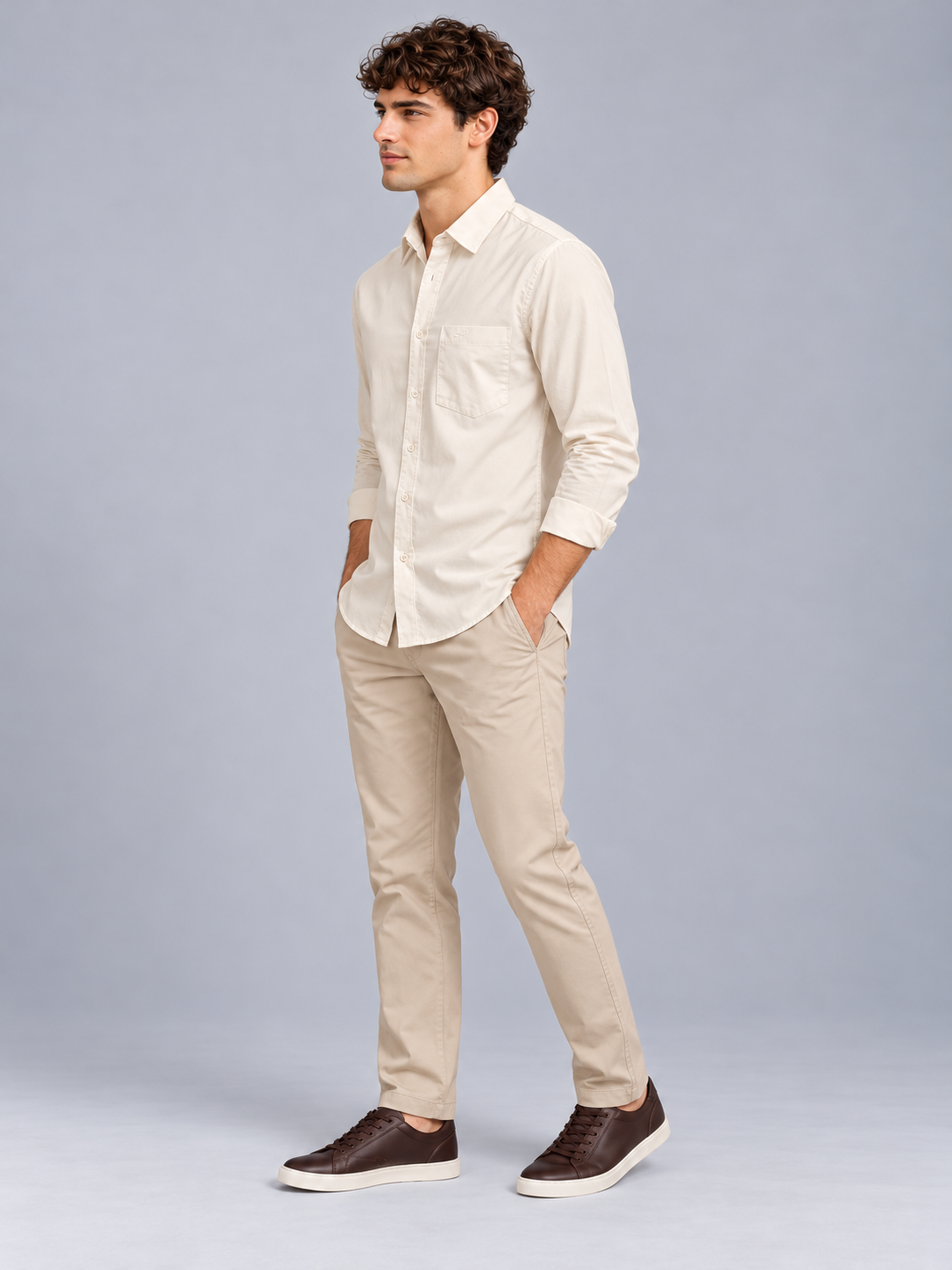 Men’s Premium Plain Casual Shirt