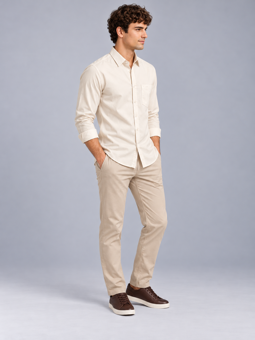 Men’s Premium Plain Casual Shirt