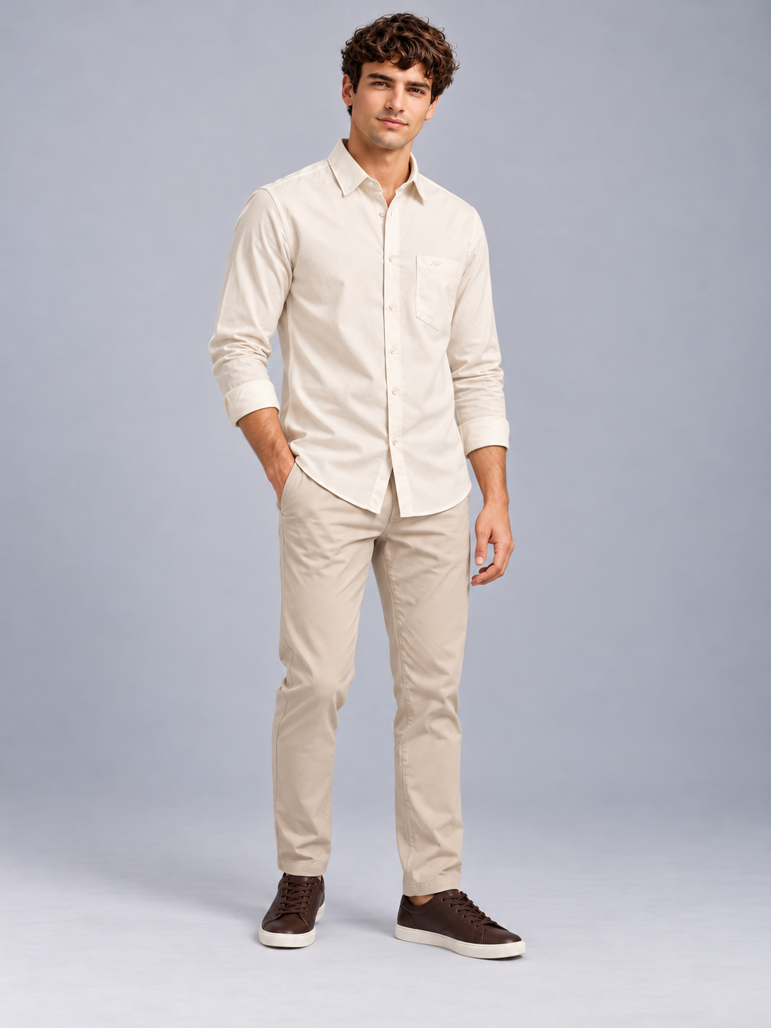 Men’s Premium Plain Casual Shirt