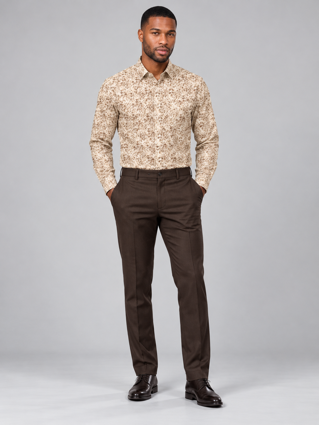 Men’s Premium Printed Formal Shirt