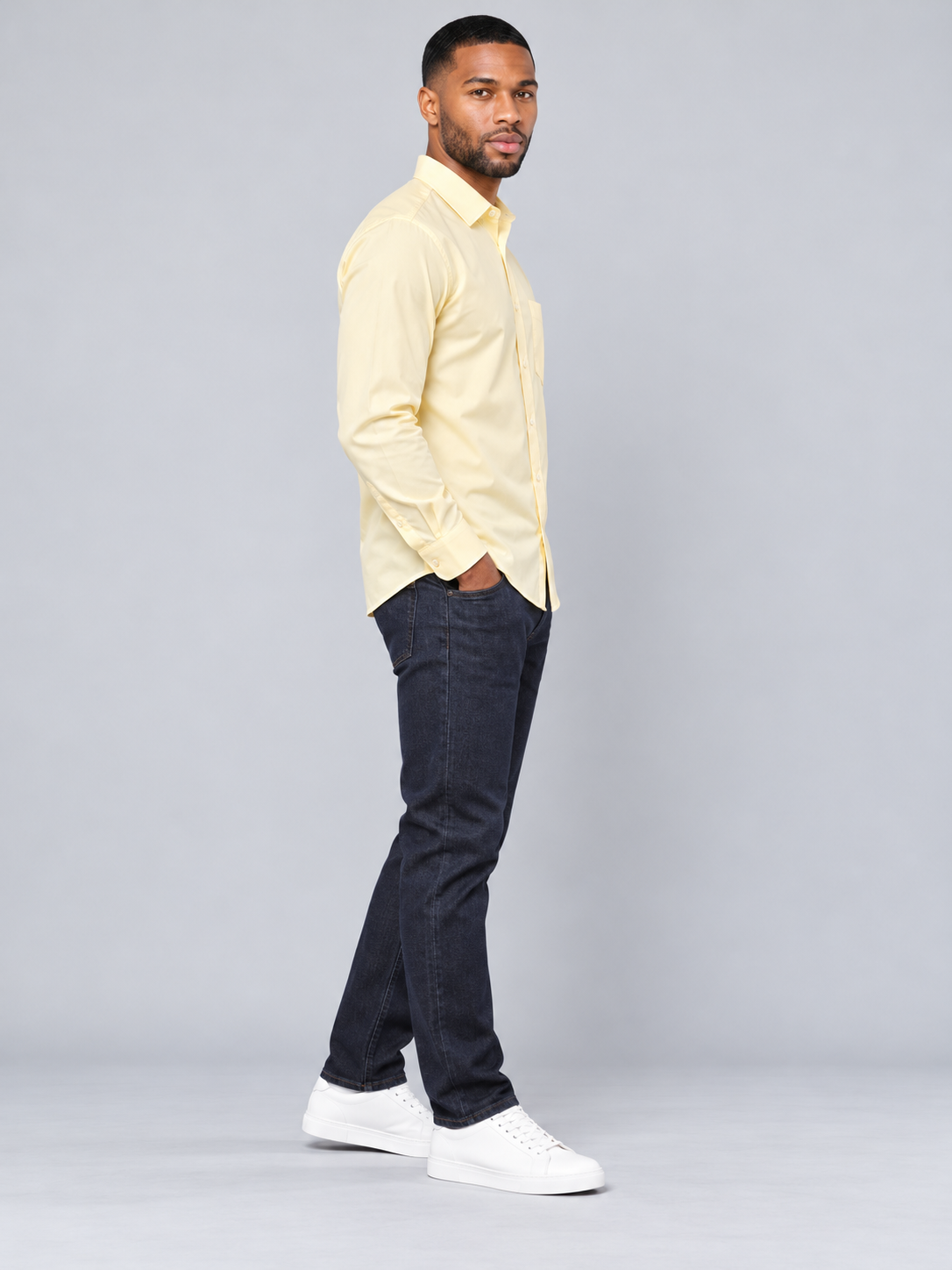 Men’s Premium Plain Casual Shirt