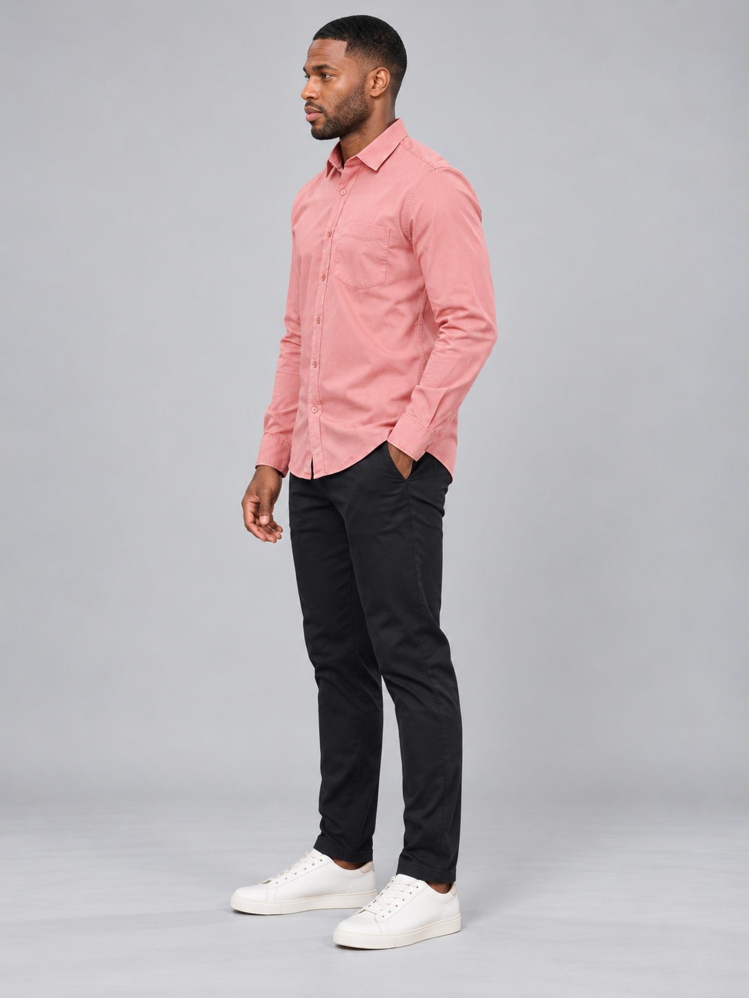 Men’s Premium Plain Casual Shirt