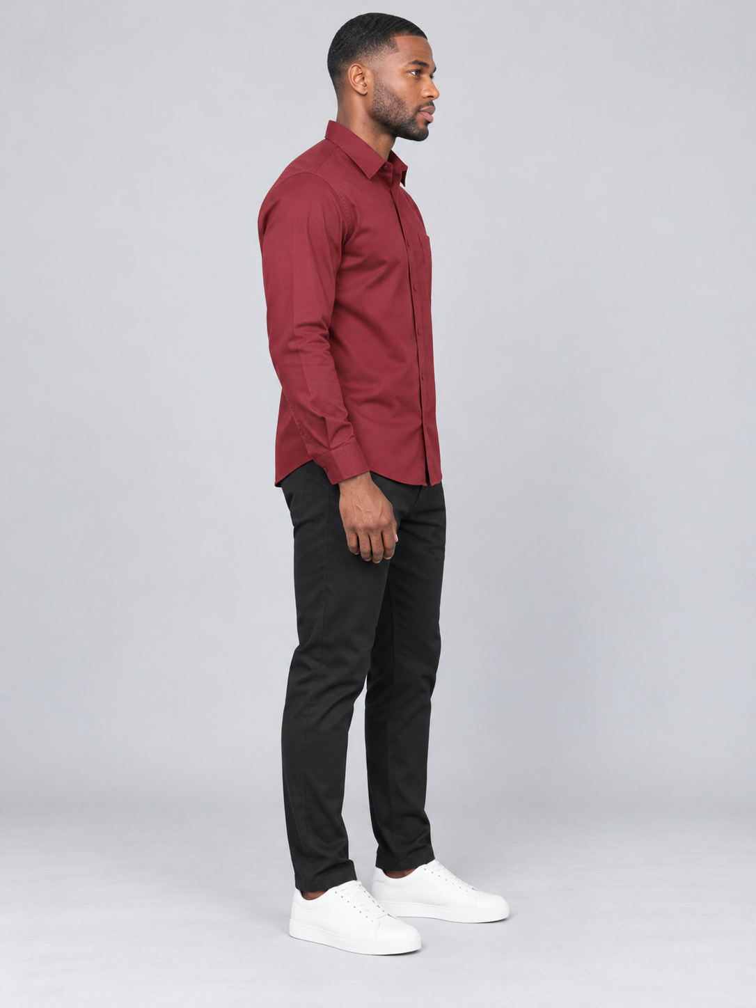 Men’s Premium Plain Casual Shirt