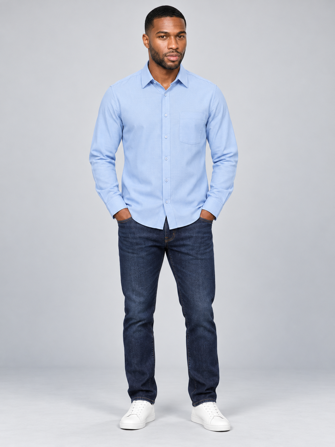 Men’s Premium Plain Casual Shirt