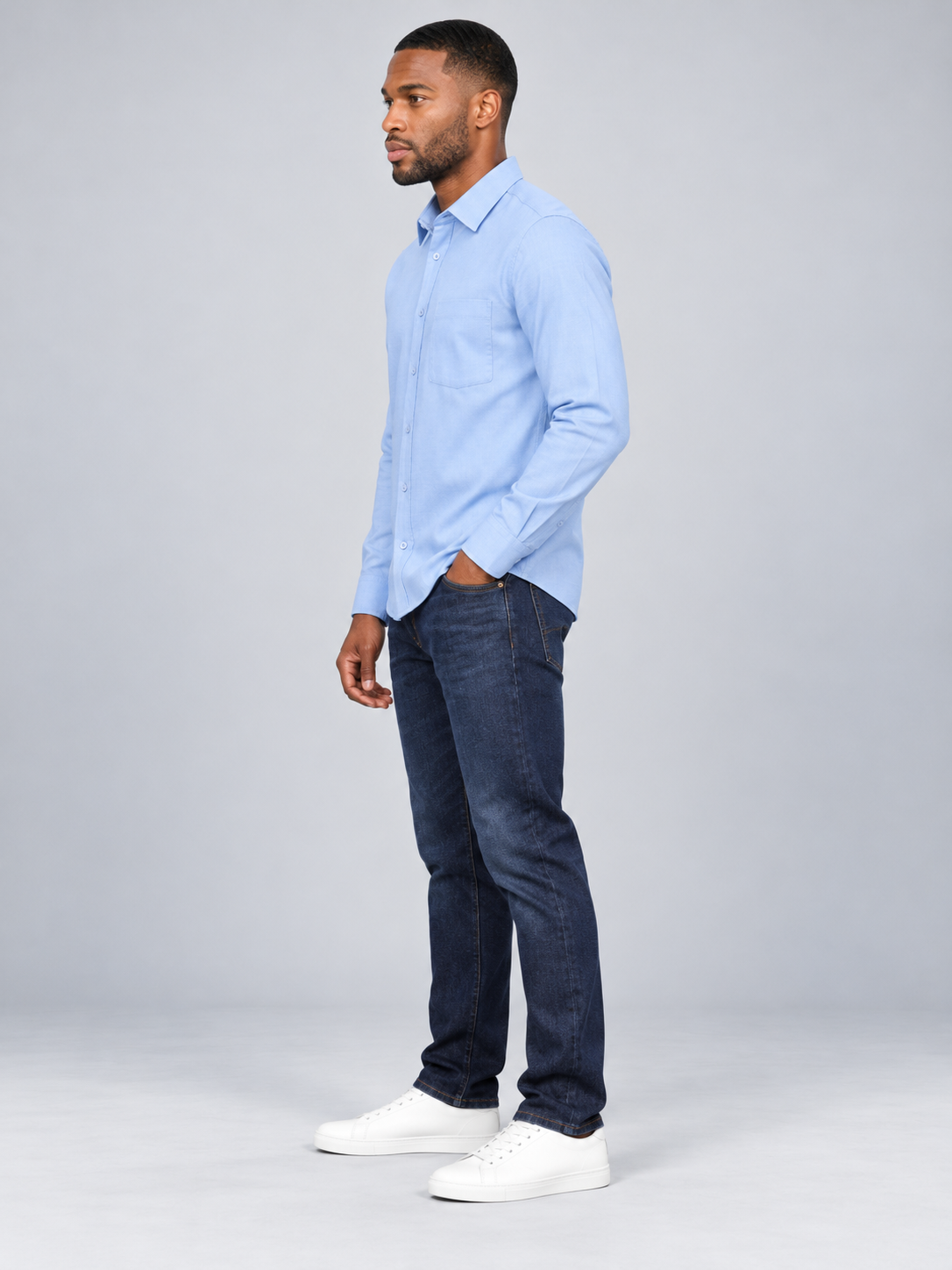 Men’s Premium Plain Casual Shirt