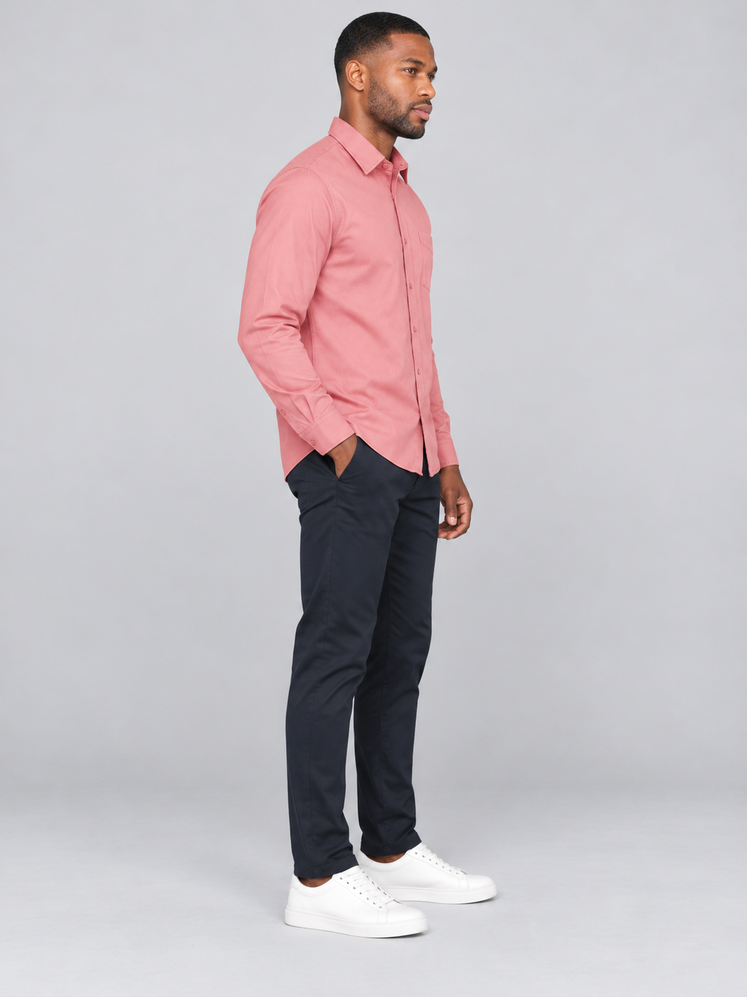 Men’s Premium Plain Casual Shirt