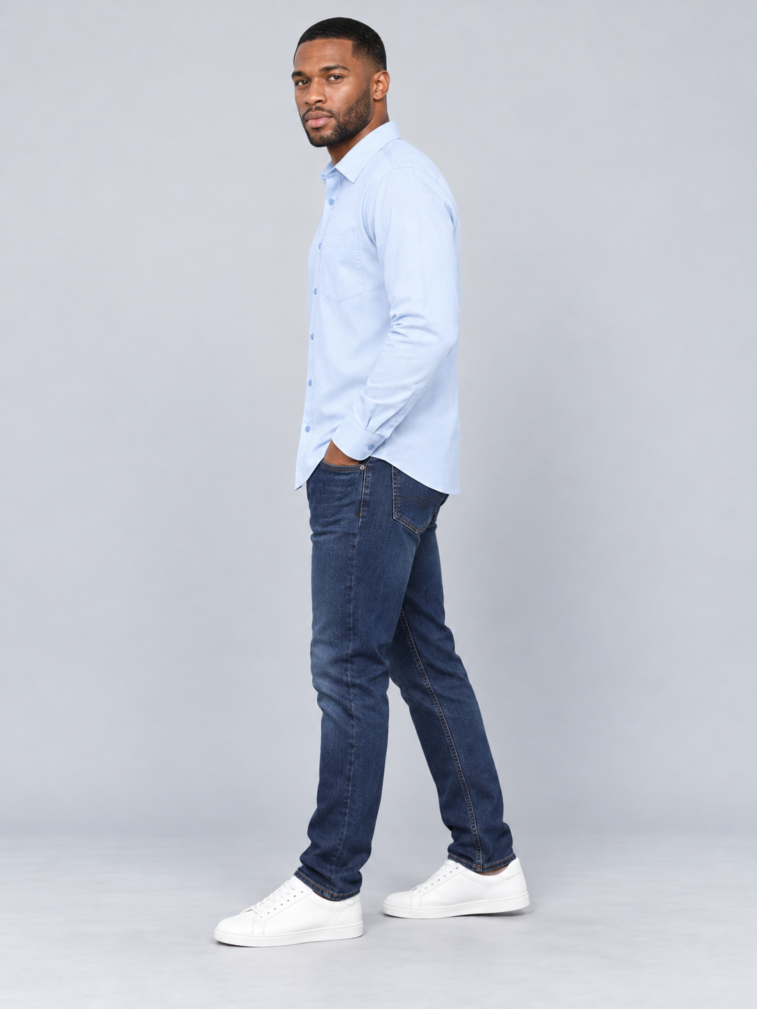 Men’s Premium Plain Casual Shirt