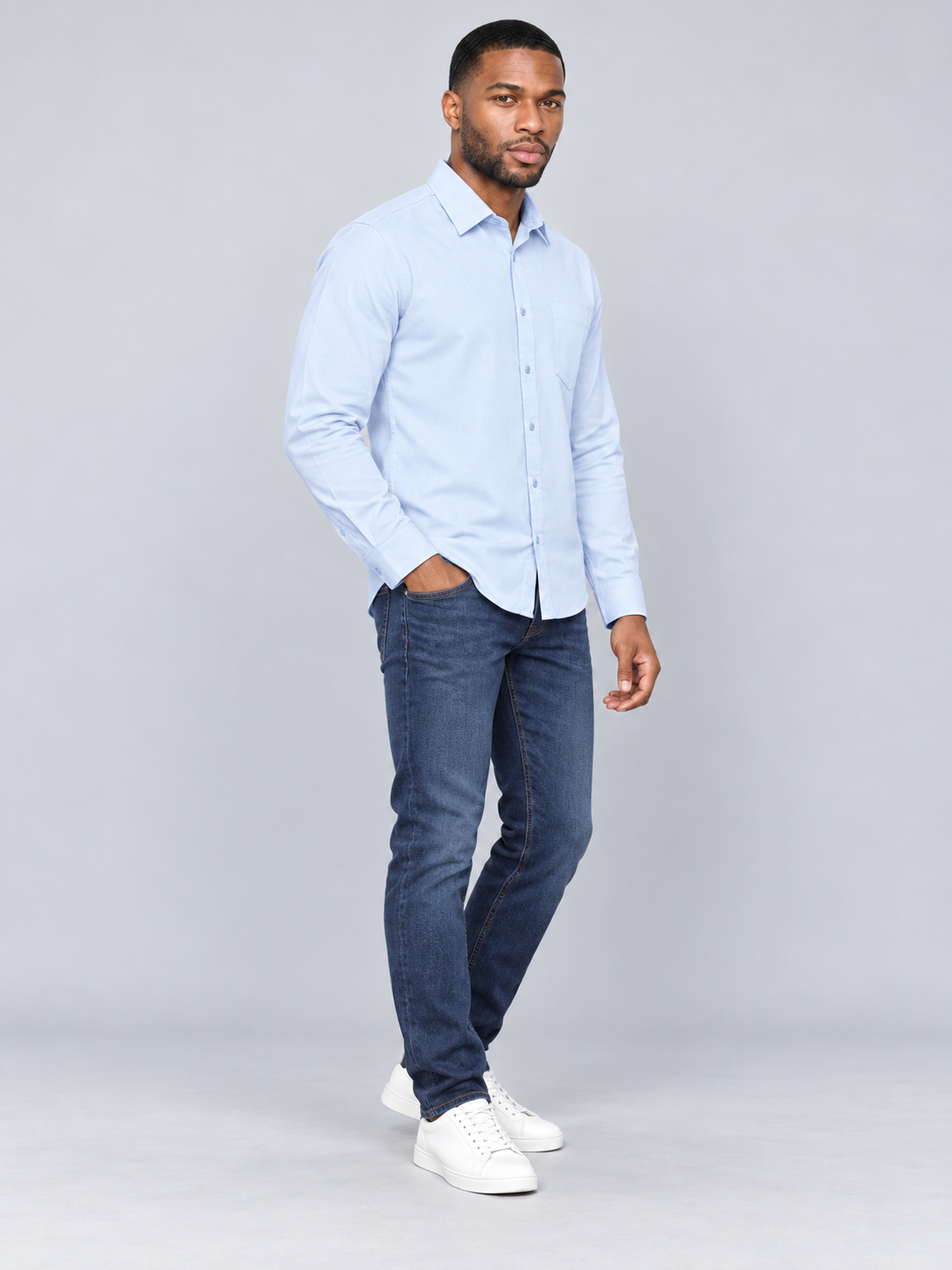 Men’s Premium Plain Casual Shirt