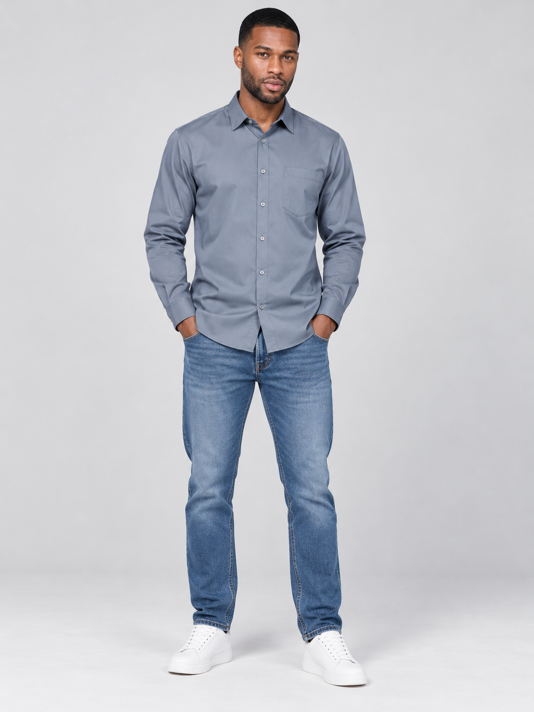 Men’s Premium Plain Casual Shirt