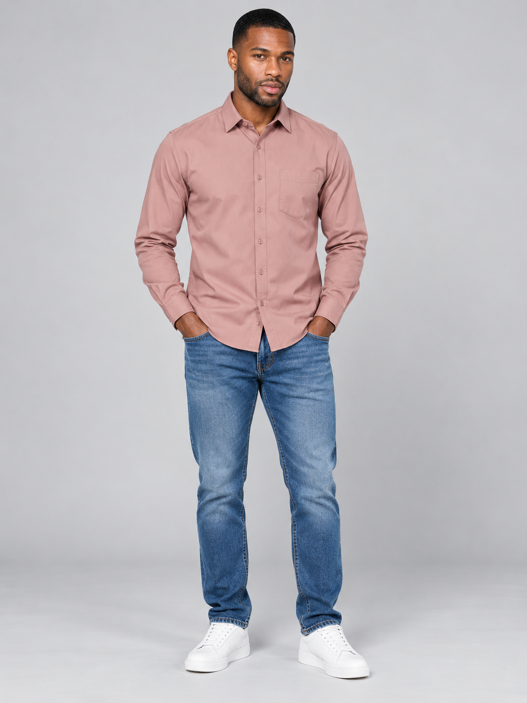 Men’s Premium Plain Casual Shirt