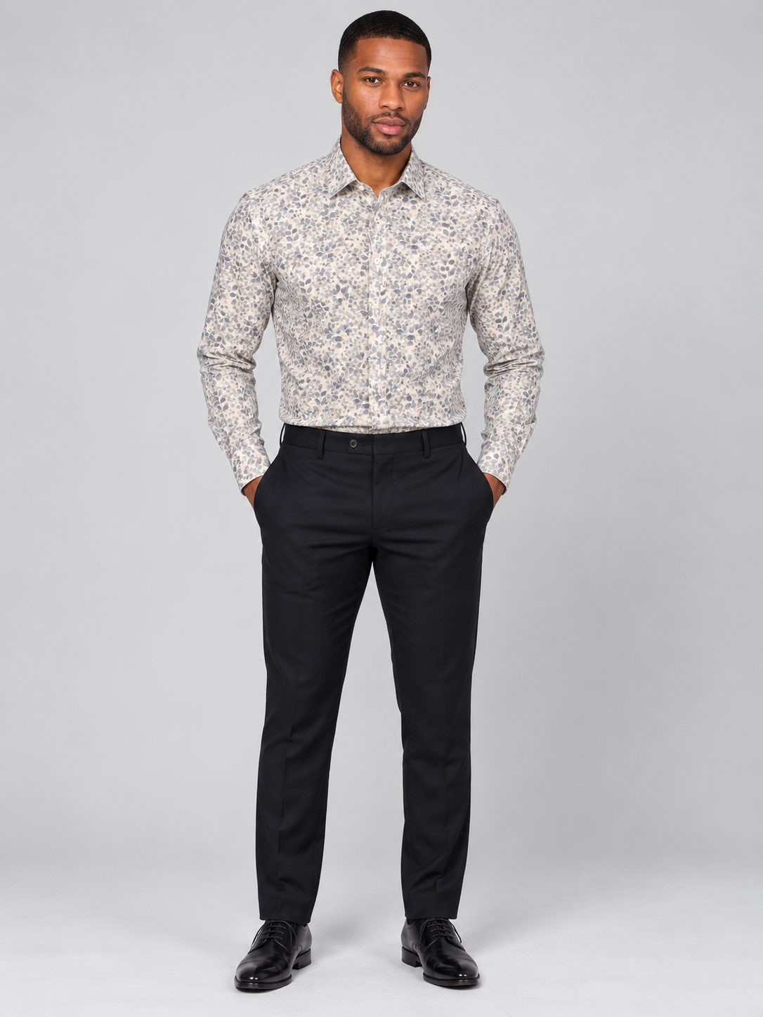 Men’s Premium Printed Formal Shirt