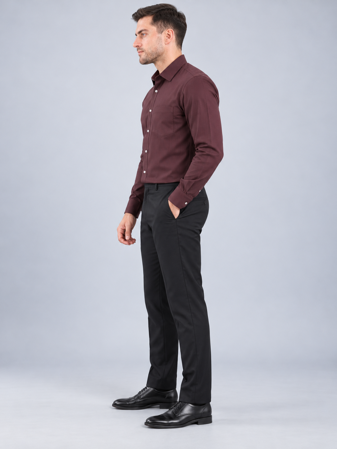 Men’s Premium Solid Formal Shirt