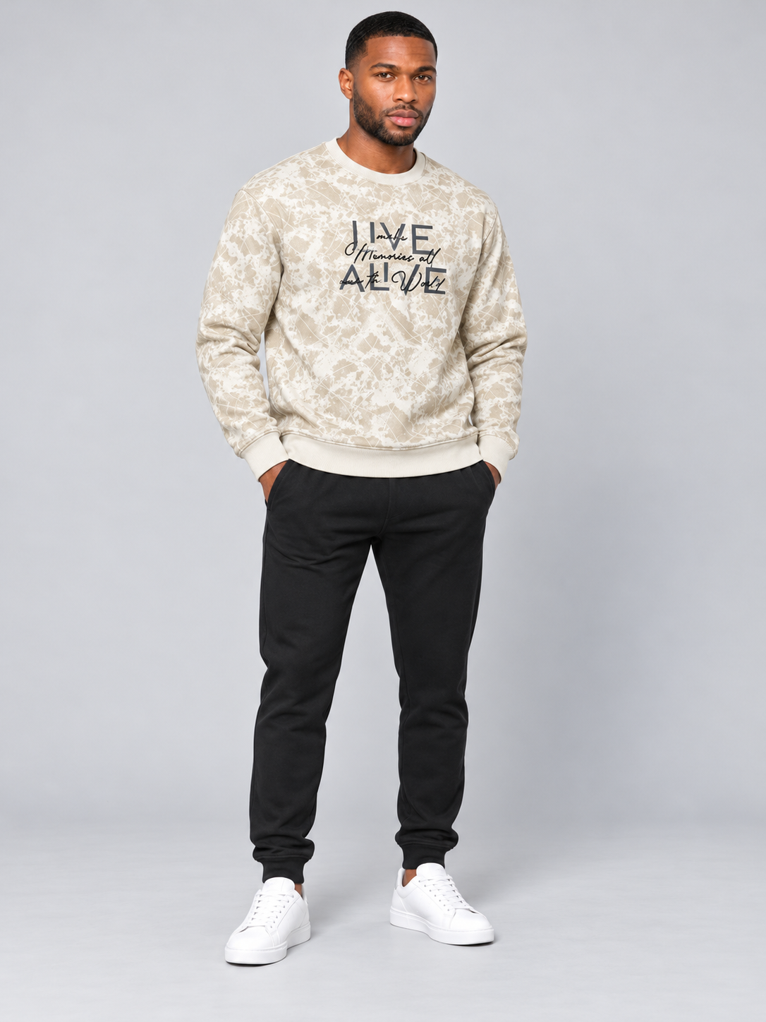Butter Colour Regular Fit Primium Sweatshirt