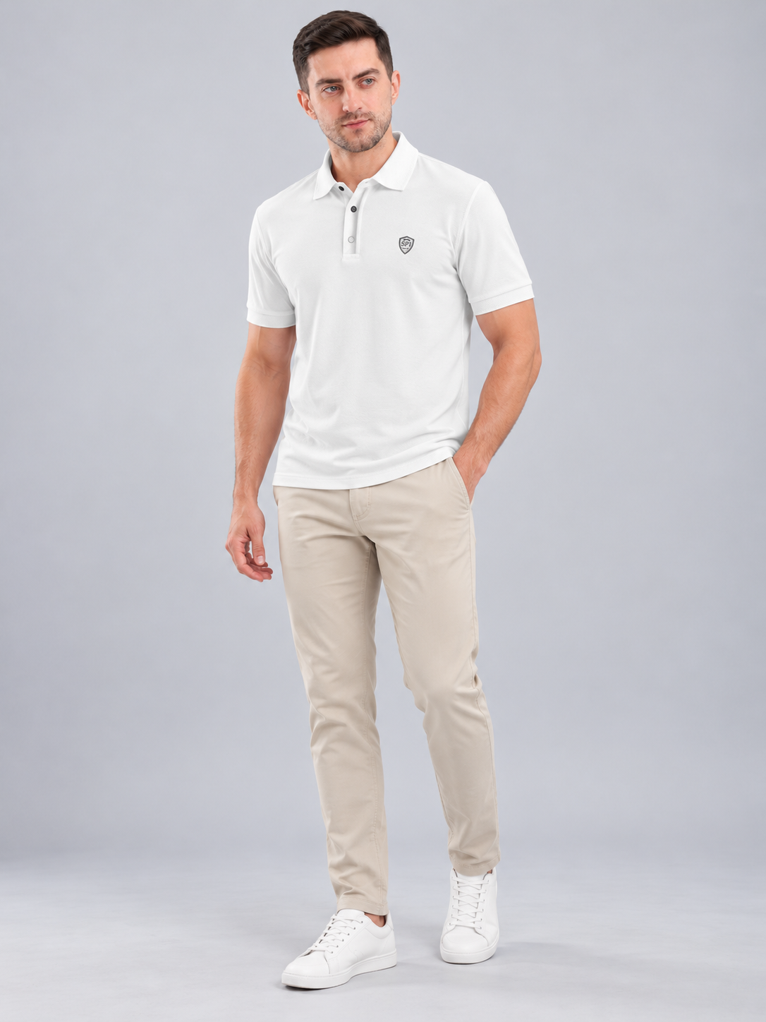 Men’s Premium Cotton Blend Half Sleeve T-Shirt