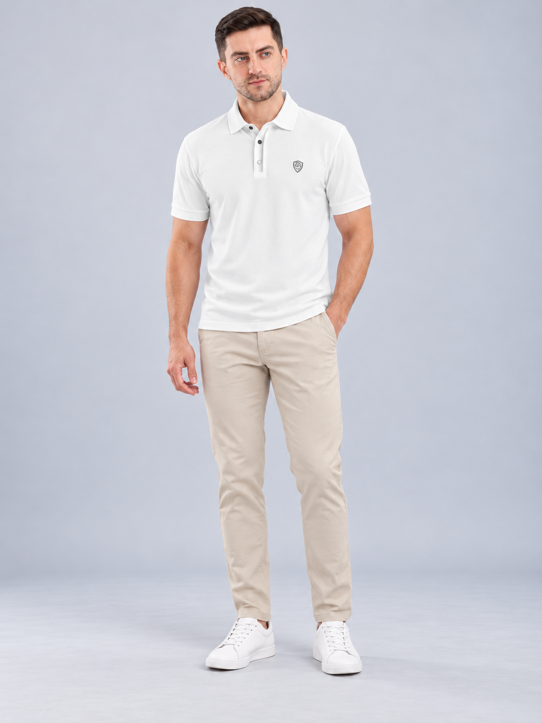 Men’s Premium Cotton Blend Half Sleeve T-Shirt