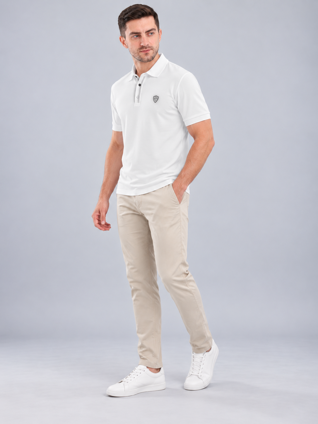 Men’s Premium Cotton Blend Half Sleeve T-Shirt