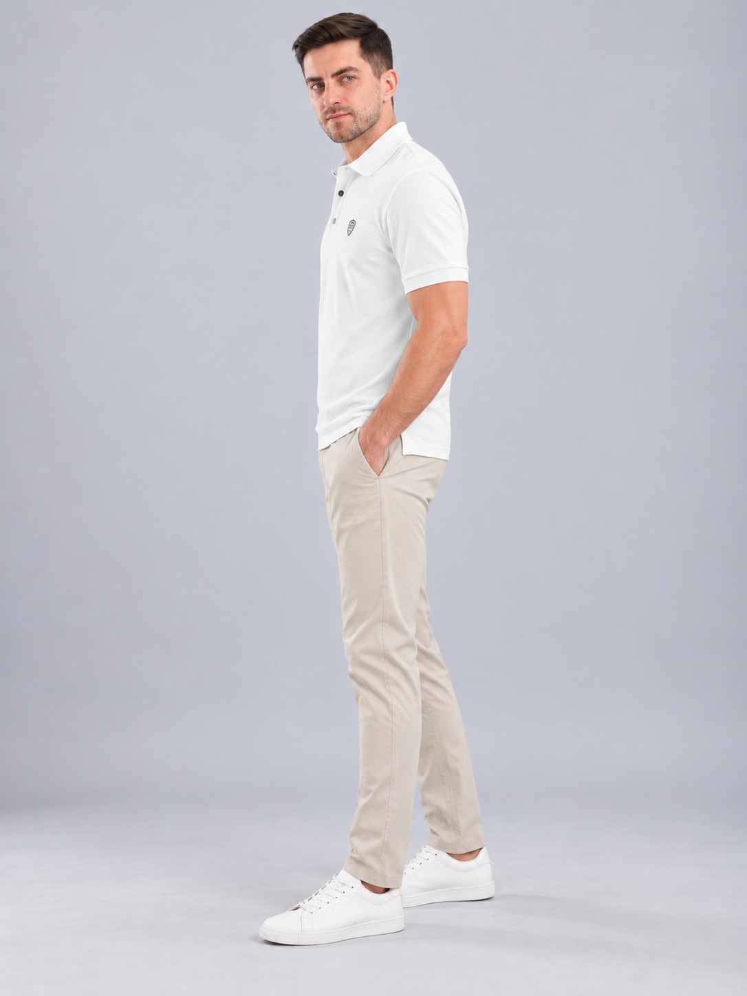Men’s Premium Cotton Blend Half Sleeve T-Shirt