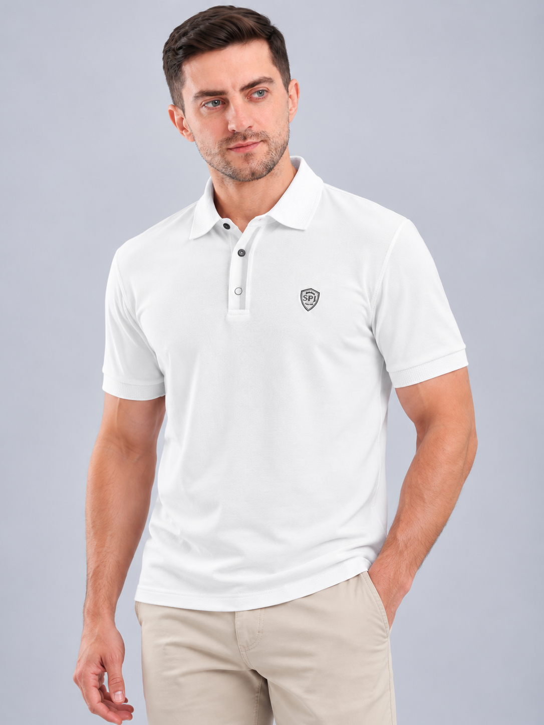Men’s Premium Cotton Blend Half Sleeve T-Shirt