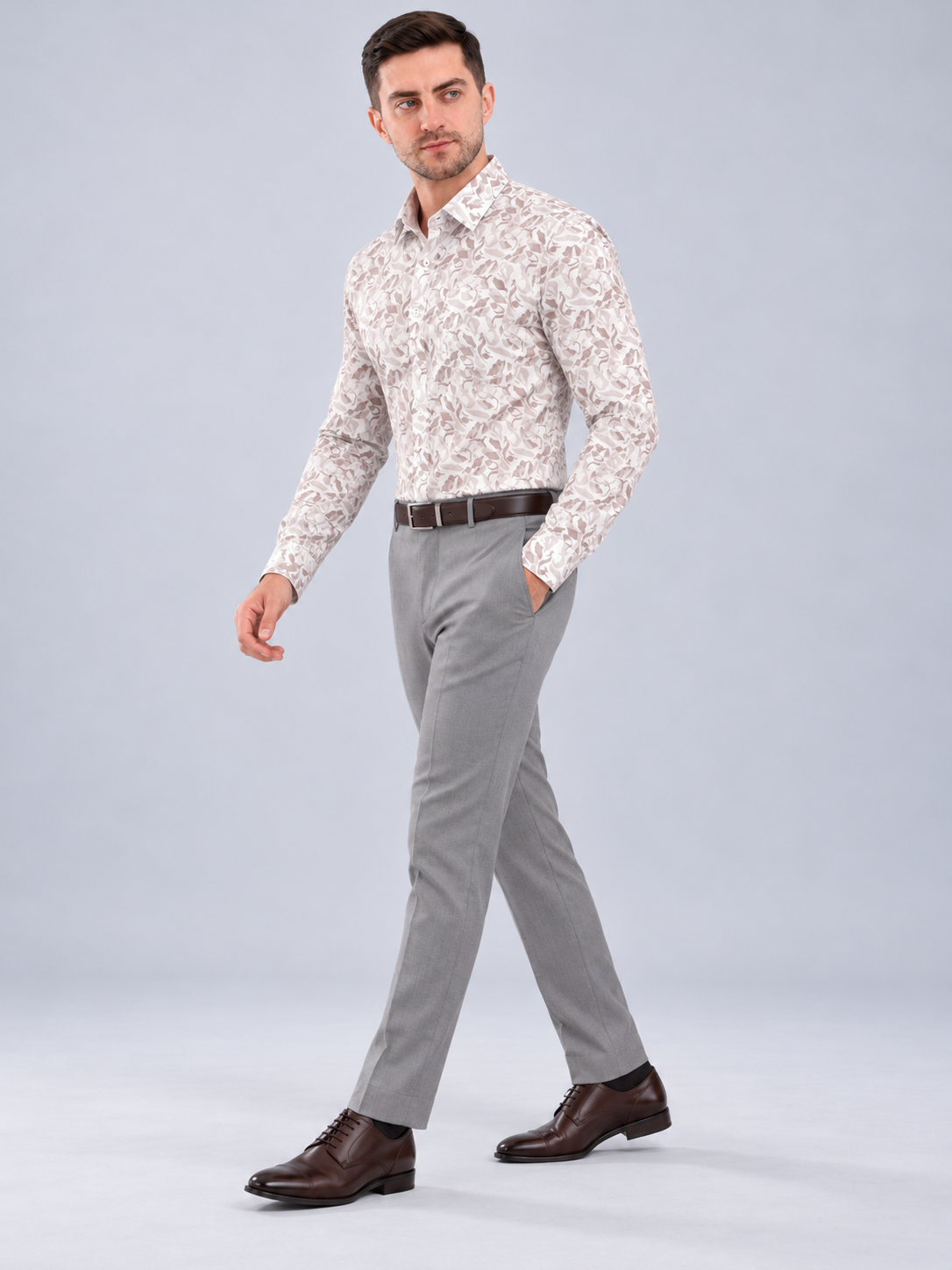 Men’s Premium Printed Formal Shirt