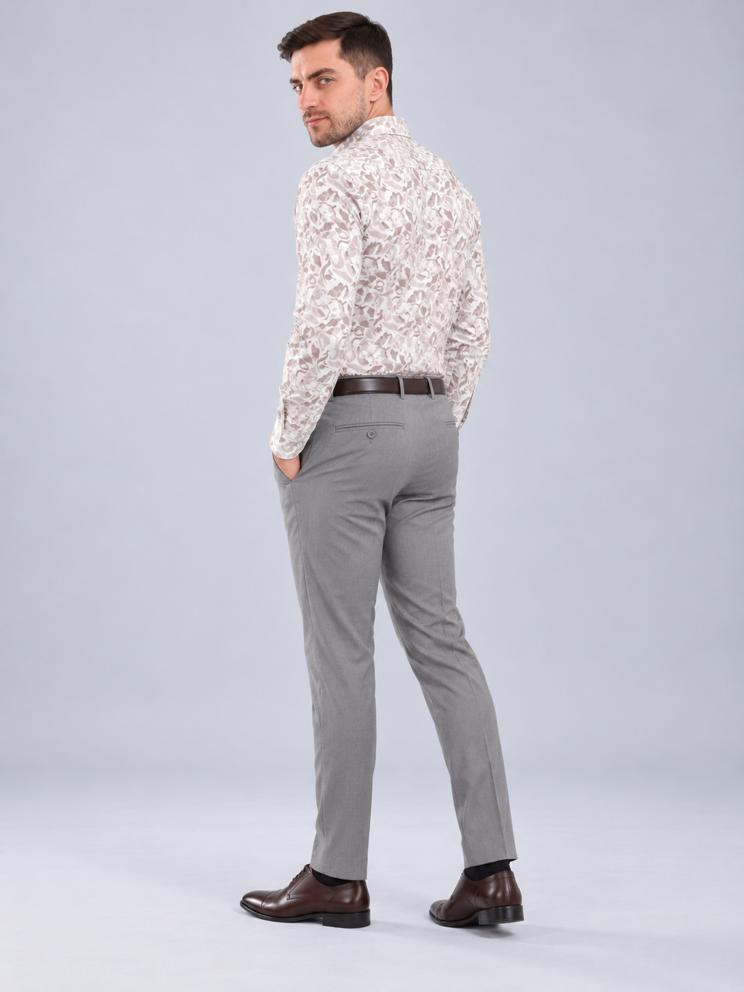 Men’s Premium Printed Formal Shirt