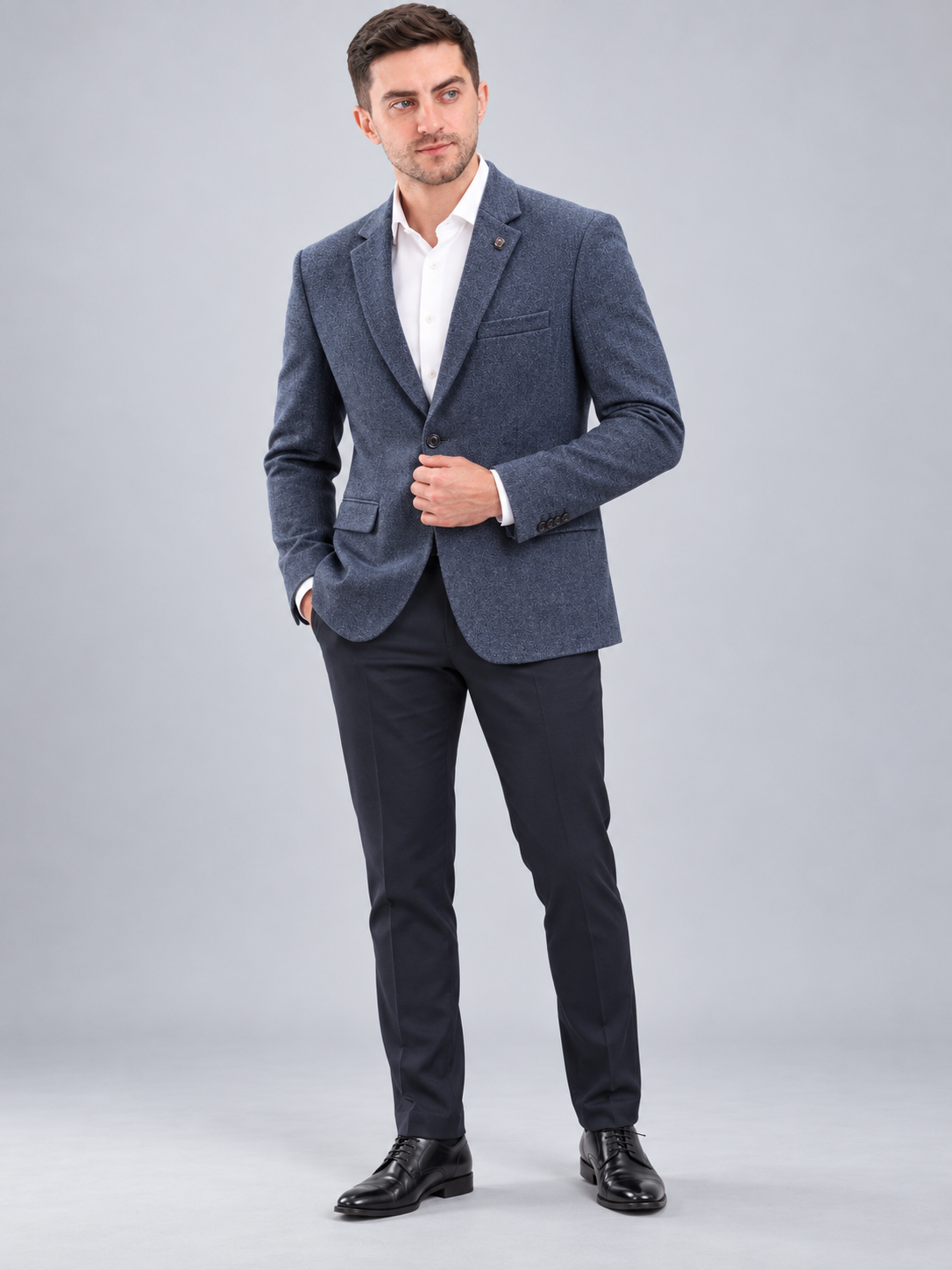 Men’s Premium Stylish Blazer Classic Single-Breasted Blazer