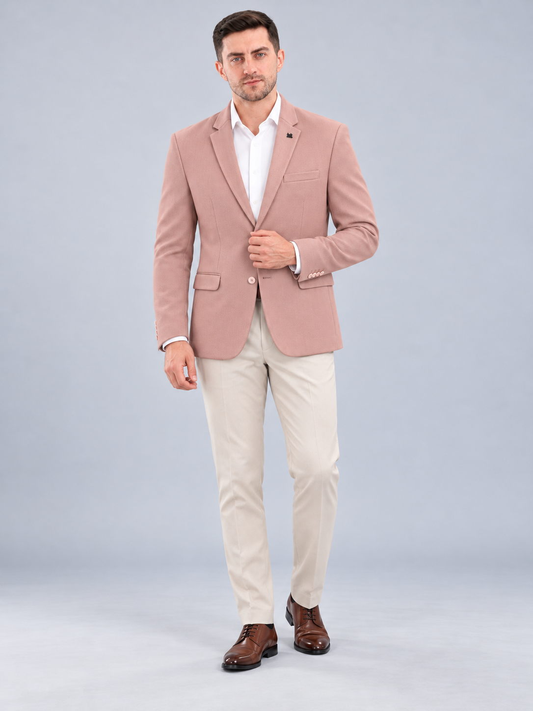 Men’s Premium Stylish Blazer Classic Single-Breasted Blazer